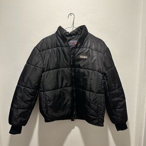 Vintage Y2K Levi’s Black Puffer Jacket – Size‎ L
